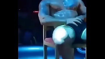 Hot Guy Strokes His Dick in Front of Audience