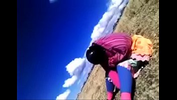 Cachando en los andes de Cusco